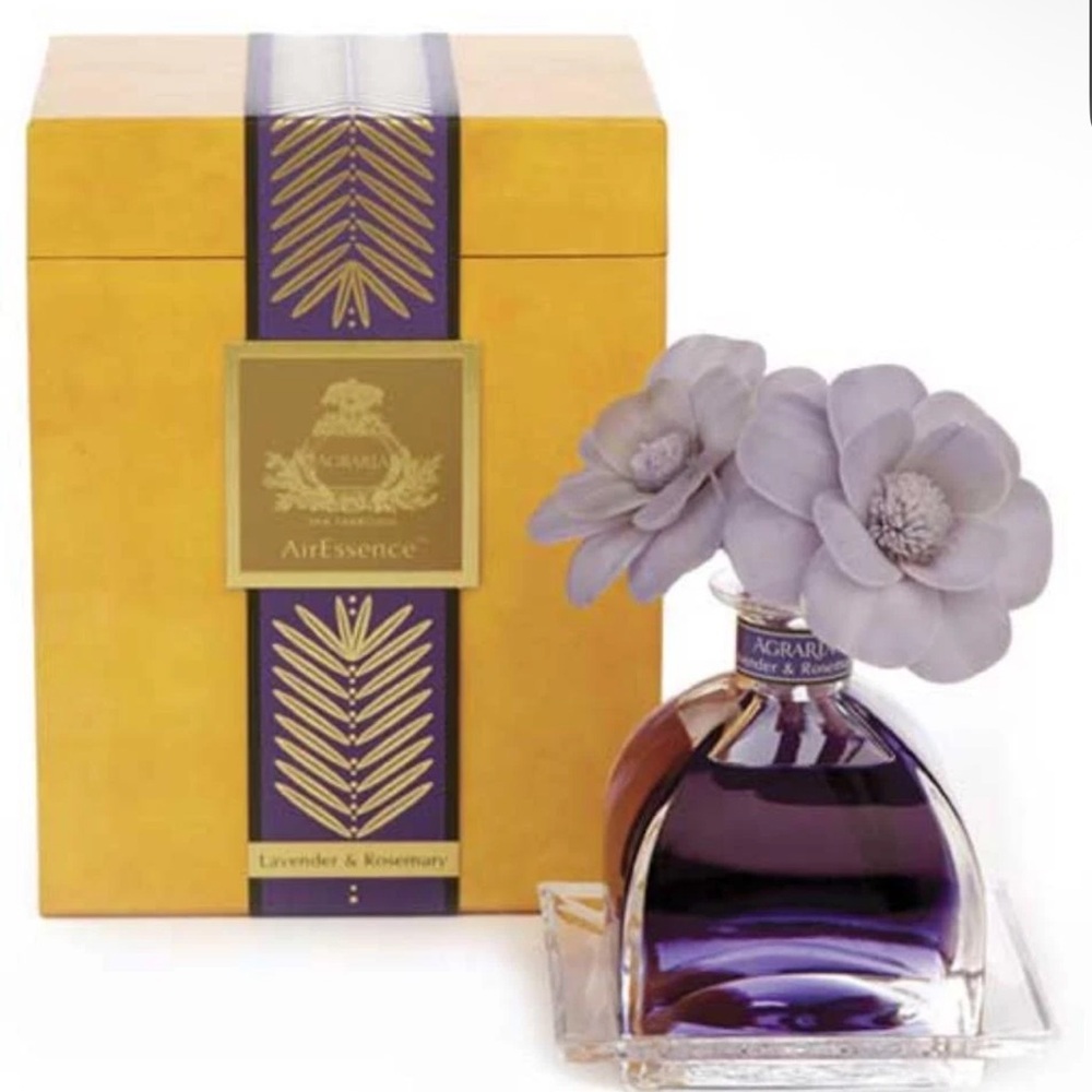Agraria Lavender & Rosemary AirEssence with Gold‎ Lettering